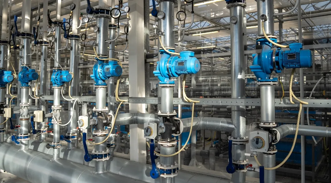 ヘルメットのライトを点灯させ、タブレットを手にする作業員の笑顔